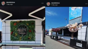 Ibrahim Atabay bei der feierlichen Eröffnung des Steirerkebab im EKZ Weinland mit Gratis-Kebabs und Spendenaktion für Opfer des Amoklaufs